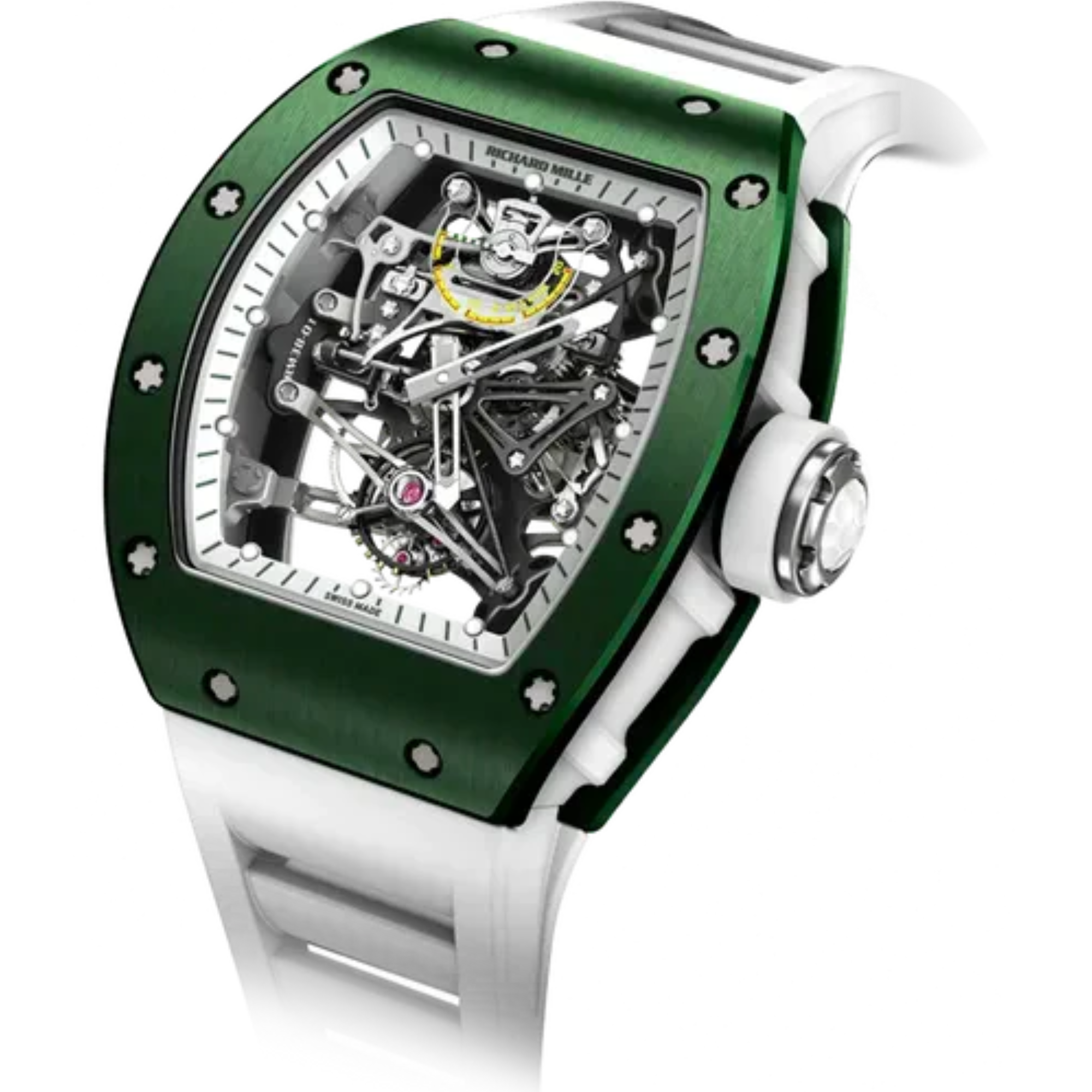 RM 38-01 Tourbillon Bubba Watson Rubber Strap Ceramic Case - Richard Mille