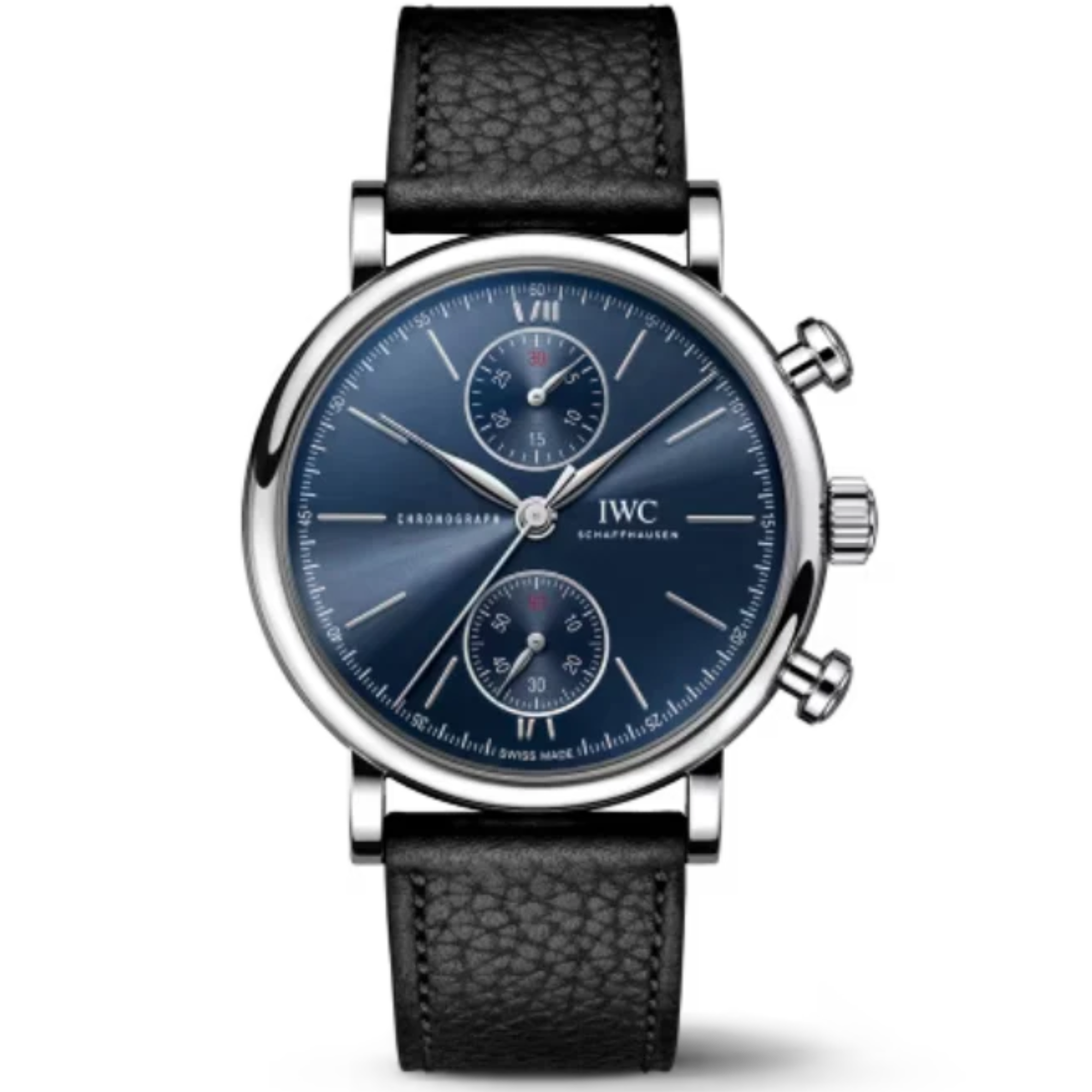 PORTOFINO CHRONOGRAPH EDITION “LAUREUS SPORT FOR GOOD” 39 MM STAINLESS STEEL WITH BLUE DIAL - IWC