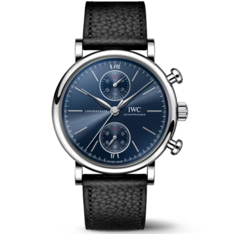 PORTOFINO CHRONOGRAPH EDITION “LAUREUS SPORT FOR GOOD” 39 MM STAINLESS STEEL WITH BLUE DIAL - IWC