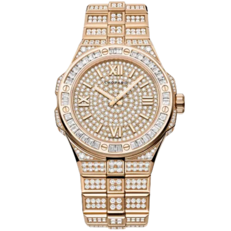 ALPINE EAGLE 41 MM ETHICAL ROSE GOLD WITH ROSE GOLD DIAL - Chopard