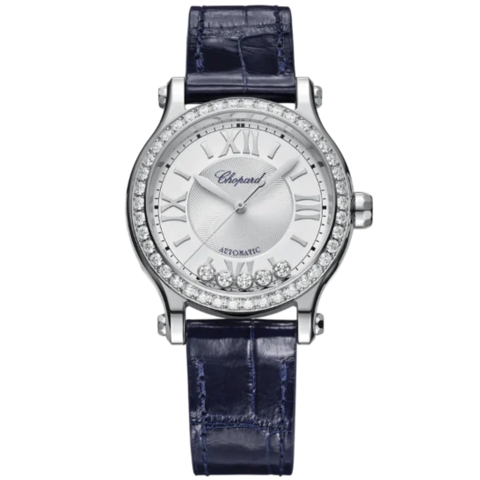 HAPPY SPORT 33 MM LUCENT STEEL™ WITH SILVER DIAL - Chopard