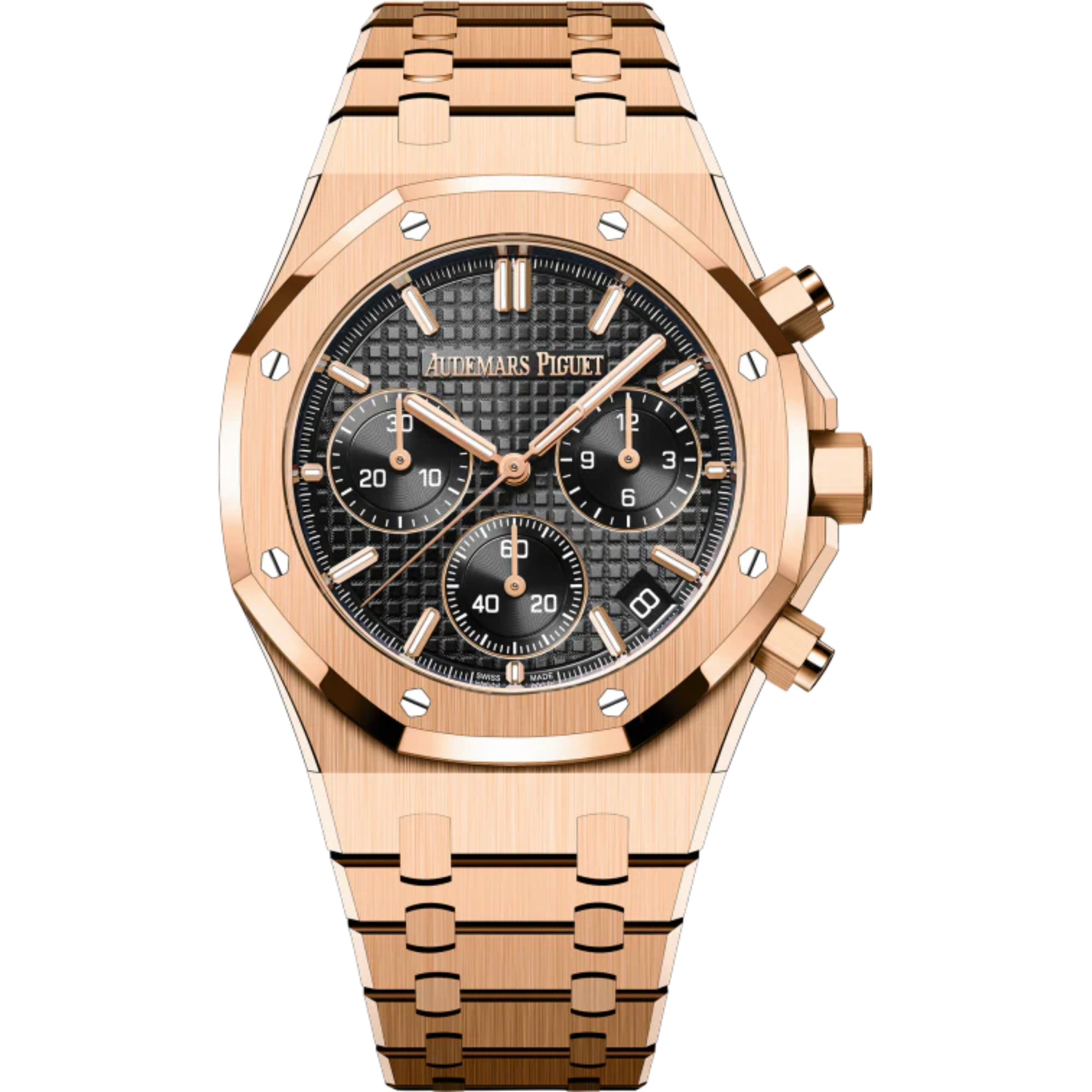 Audemars Piguet Royal Oak Ref. 26240OR.OO.1320OR.06 41MM Rose Gold Black Dial - Audemars Piguet