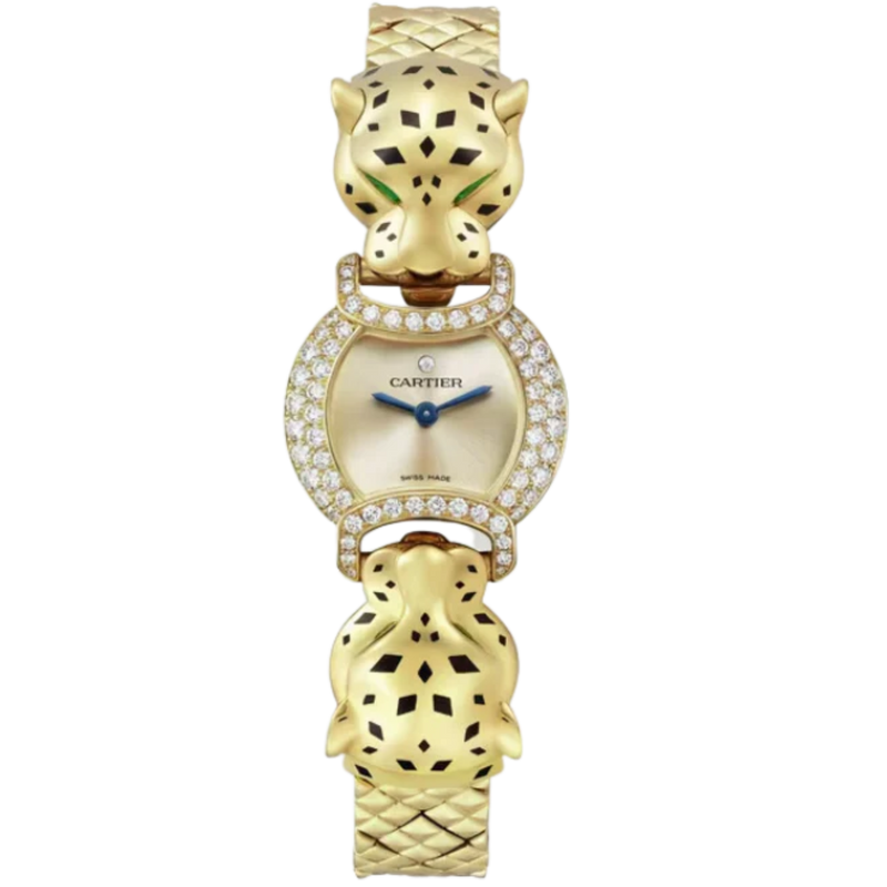 LA PANTHERE DE CARTIER 22 MM 18K YELLOW GOLD WITH GOLD DIAL - Cartier