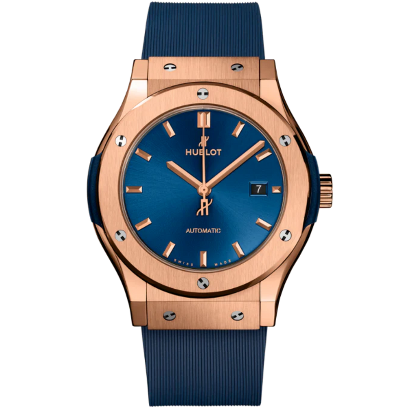 CLASSIC FUSION 3-HANDS 33MM KING GOLD BLUE - Hublot