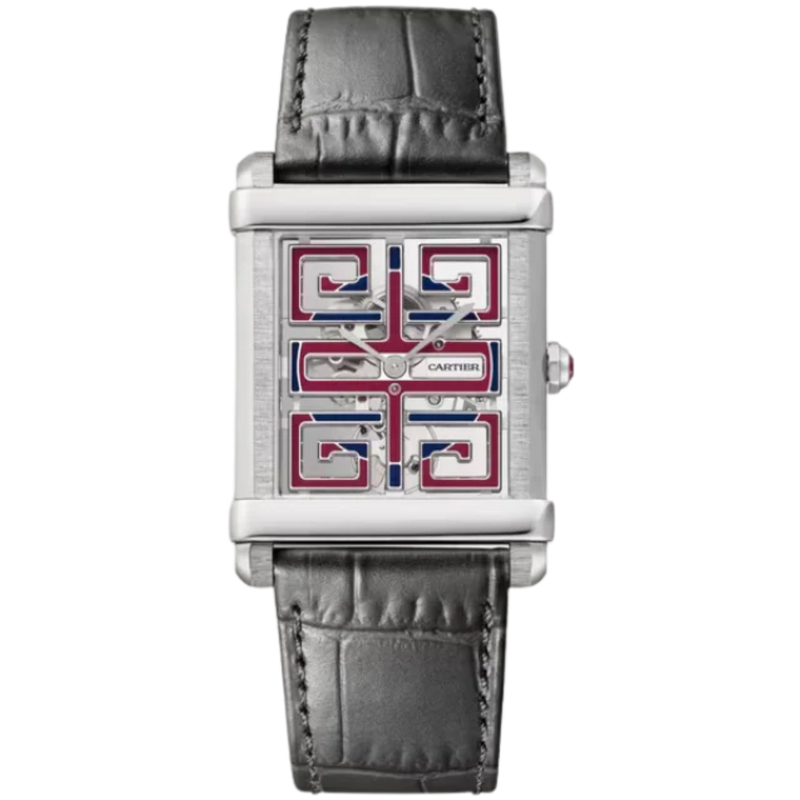 TANK 40 mm CHINOISE WATCH PLATINUM - Cartier