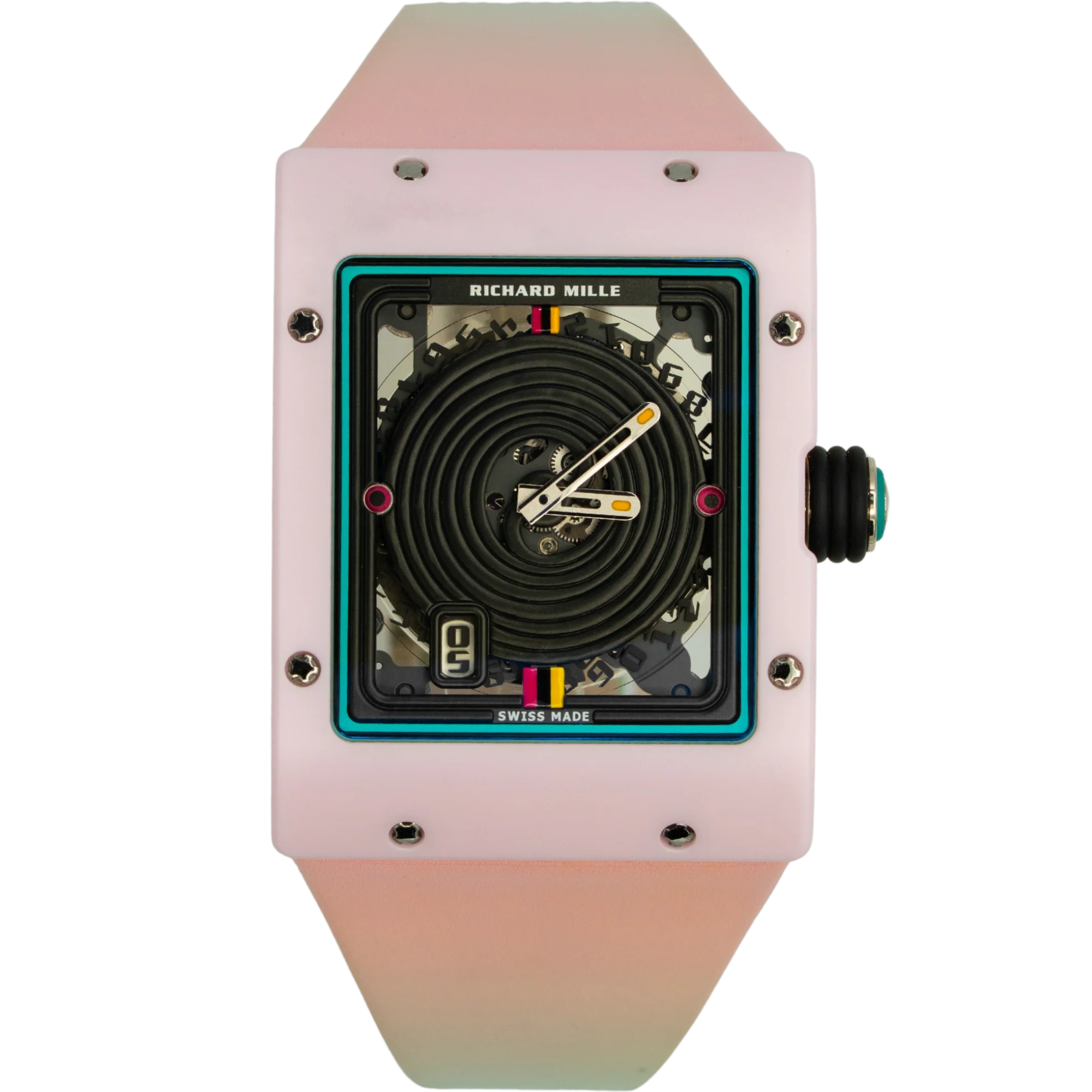 Richard Mille RM16-01 Pink Ceramic "Bon Bon" - Richard Mille