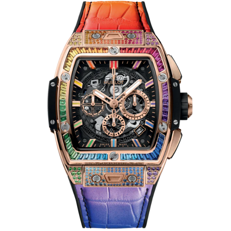 SPIRIT OF BIG BANG 42 MM KING GOLD RAINBOW - Hublot