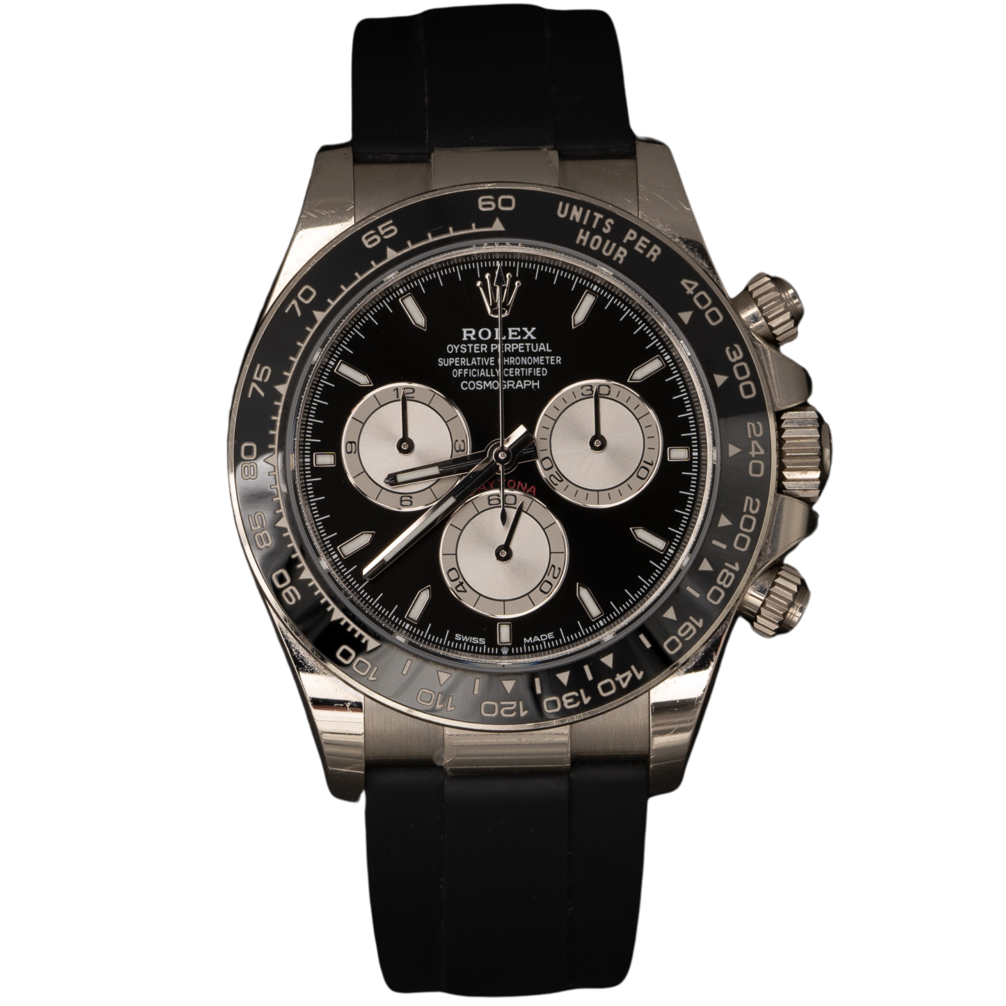 Silver Subdials on Oysterflex - Rolex