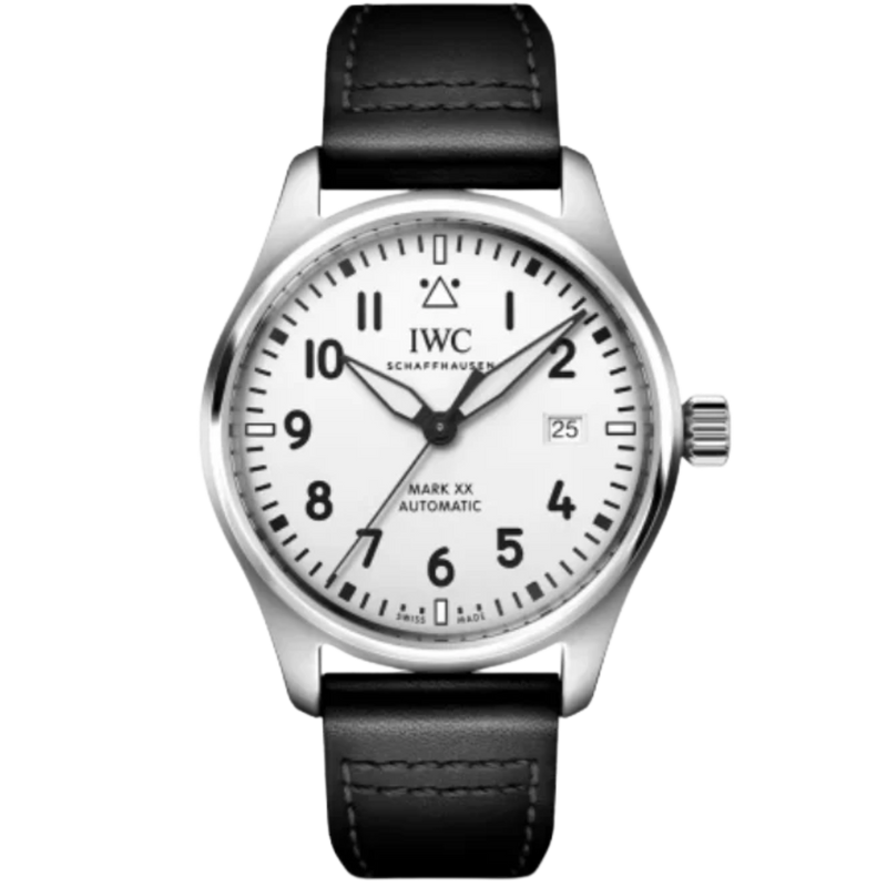 PILOT'S WATCH MARK XX 40 MM STAINLESS STEEL WITH WHITE DIAL - IWC
