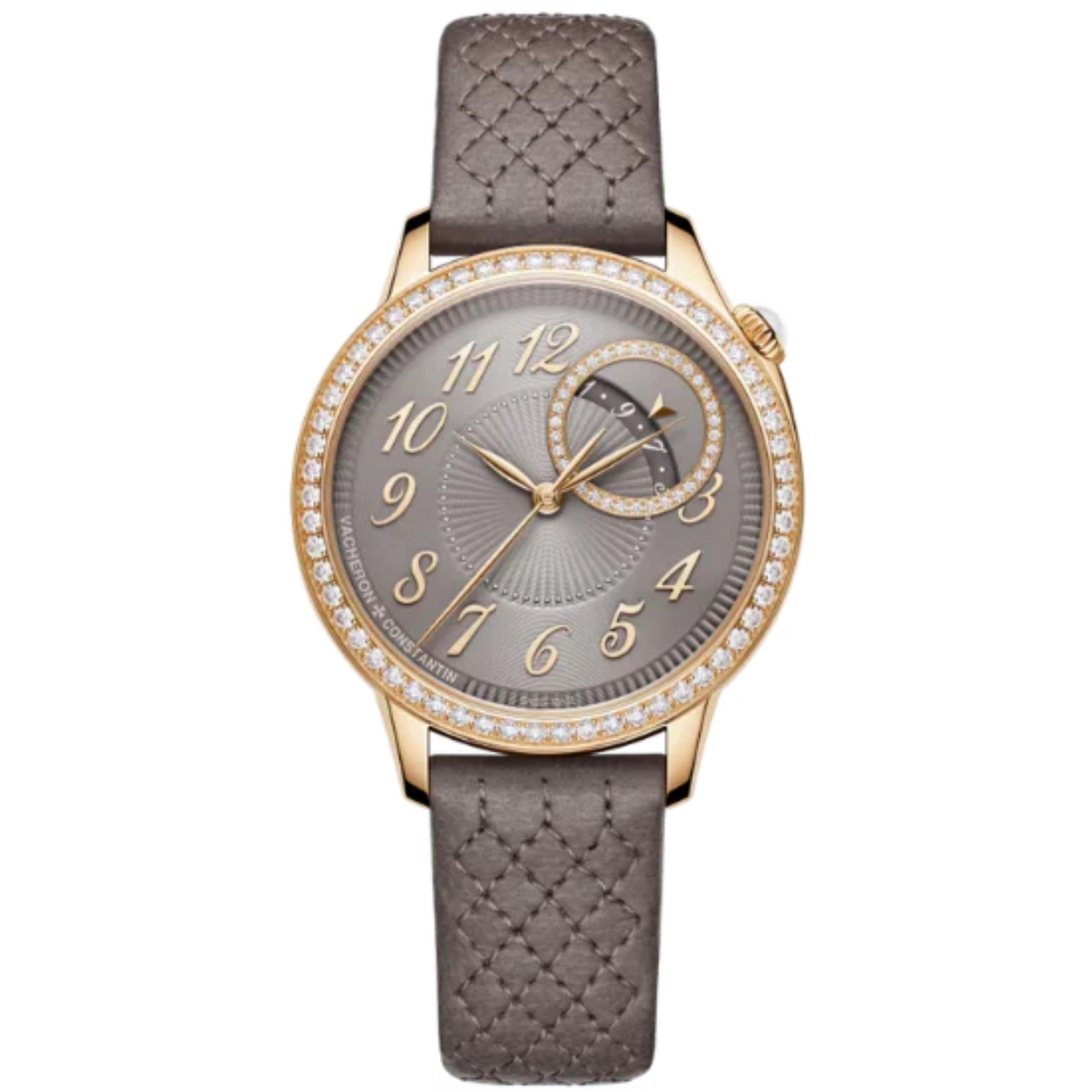 EGERIE SELF WINDING 35 MM 18K PINK GOLD WITH BROWN DIAL - Vacheron Constantin