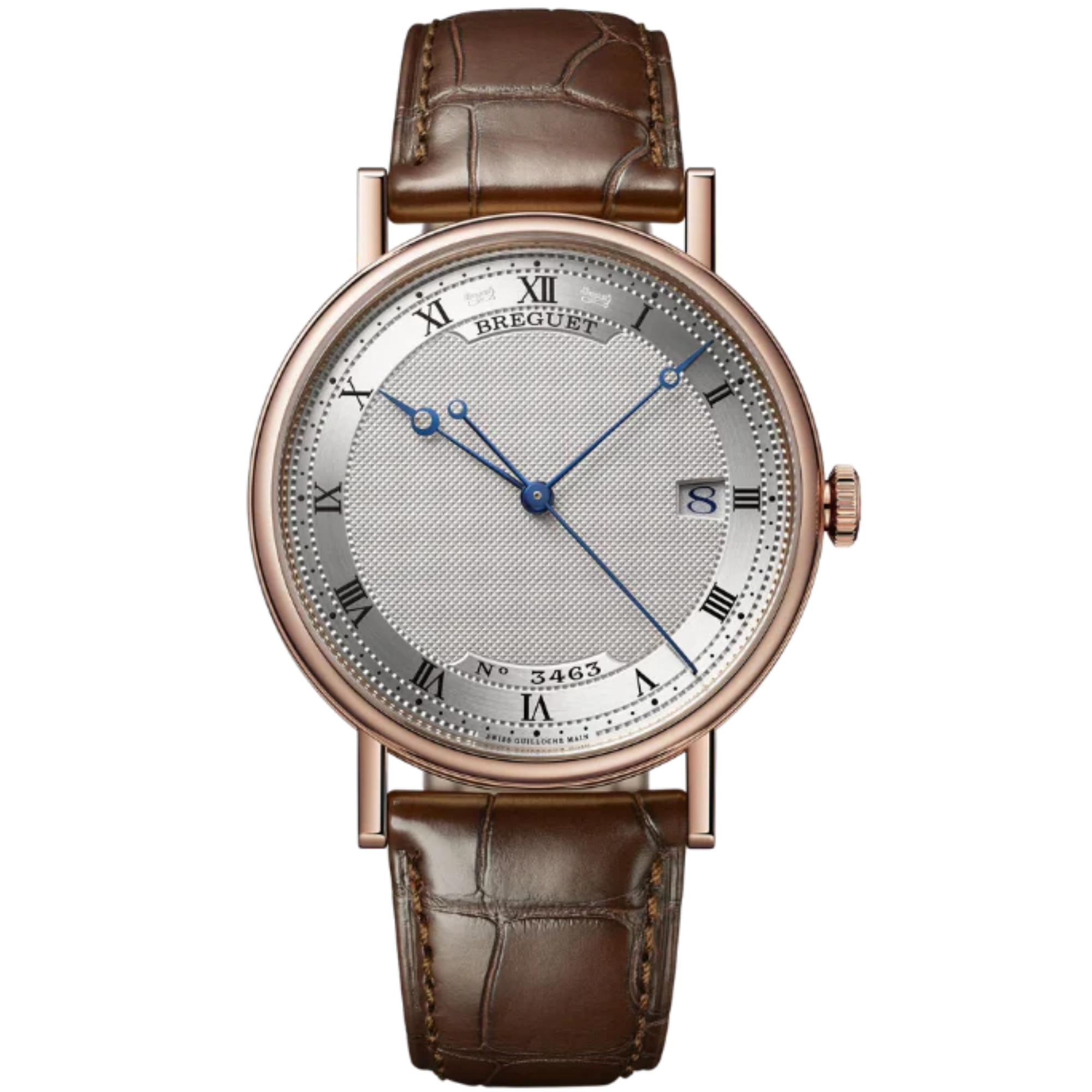 CLASSIQUE 5177 38 MM ROSE GOLD WITH SILVER DIAL - Breguet