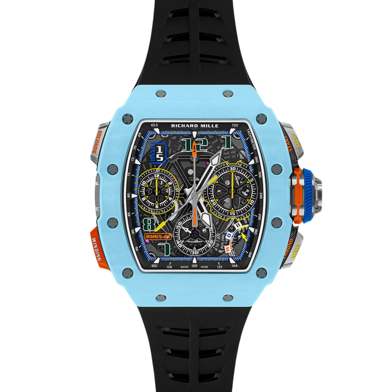 Richard Mille RM 65-01 Baby Blue NTPT Split Second Chronograph - Richard Mille