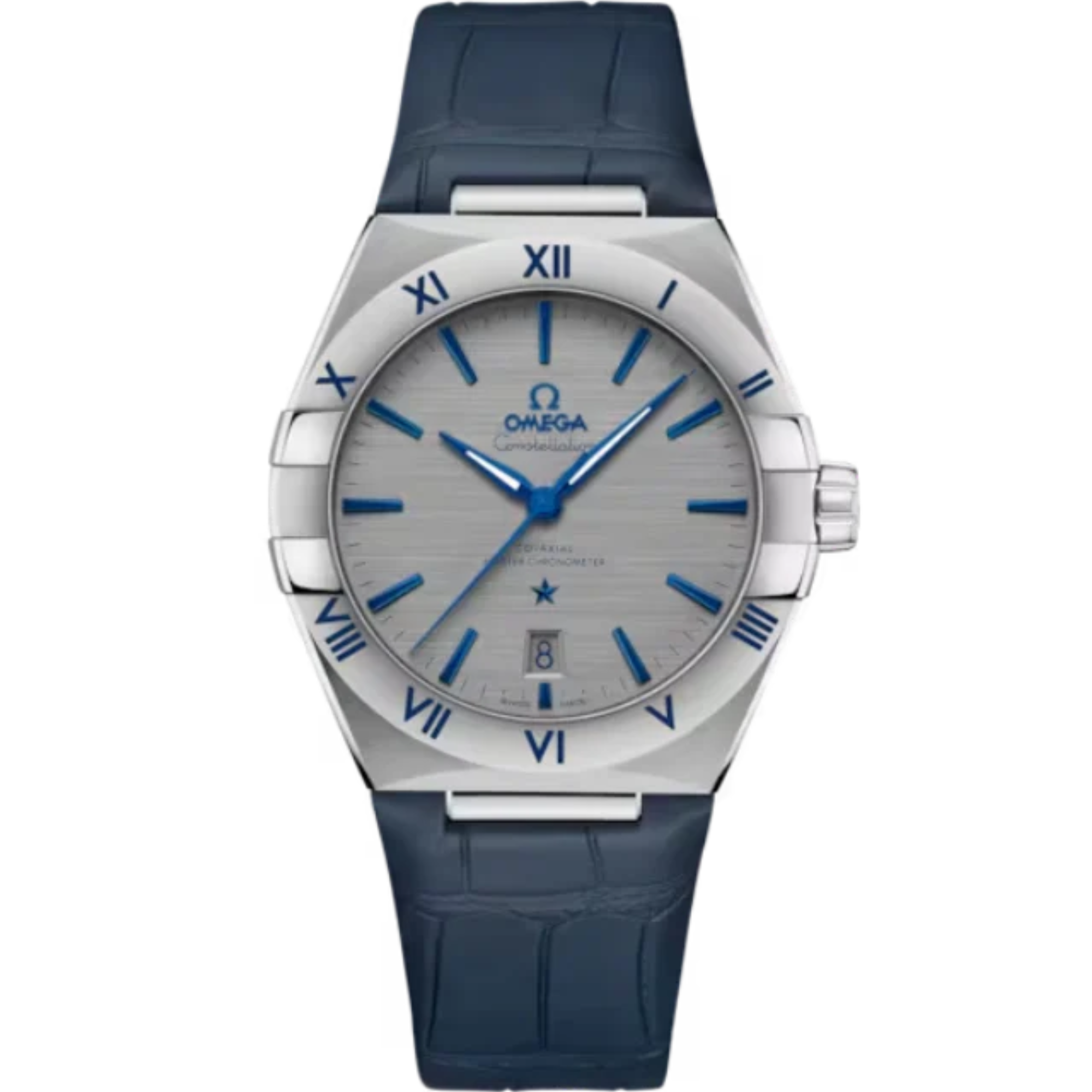 CONSTELLATION 39 MM STAINLESS STEEL WITH GREY DIAL - Omega