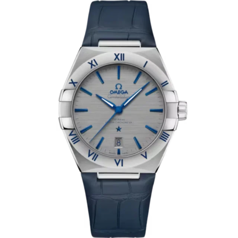 CONSTELLATION 39 MM STAINLESS STEEL WITH GREY DIAL - Omega