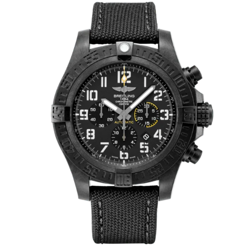 AVENGER HURRICANE 12H 50 MM BREIGHTLIGHT® WITH BLACK DIAL - Breitling