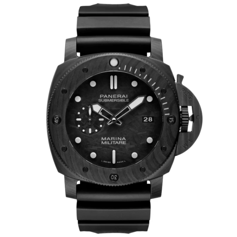 SUBMERSIBLE MARINA MILITARE PAM02979 47 MM  CARBOTECH™  WITH CARBON DIAL - Panerai