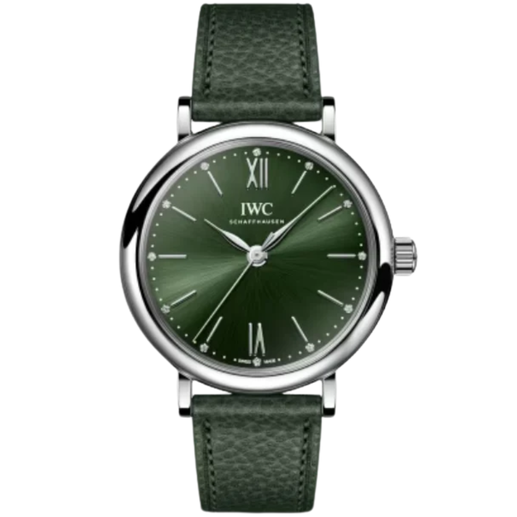 PORTOFINO AUTOMATIC 34 MM STAINLESS STEEL WITH GREEN DIAL - IWC