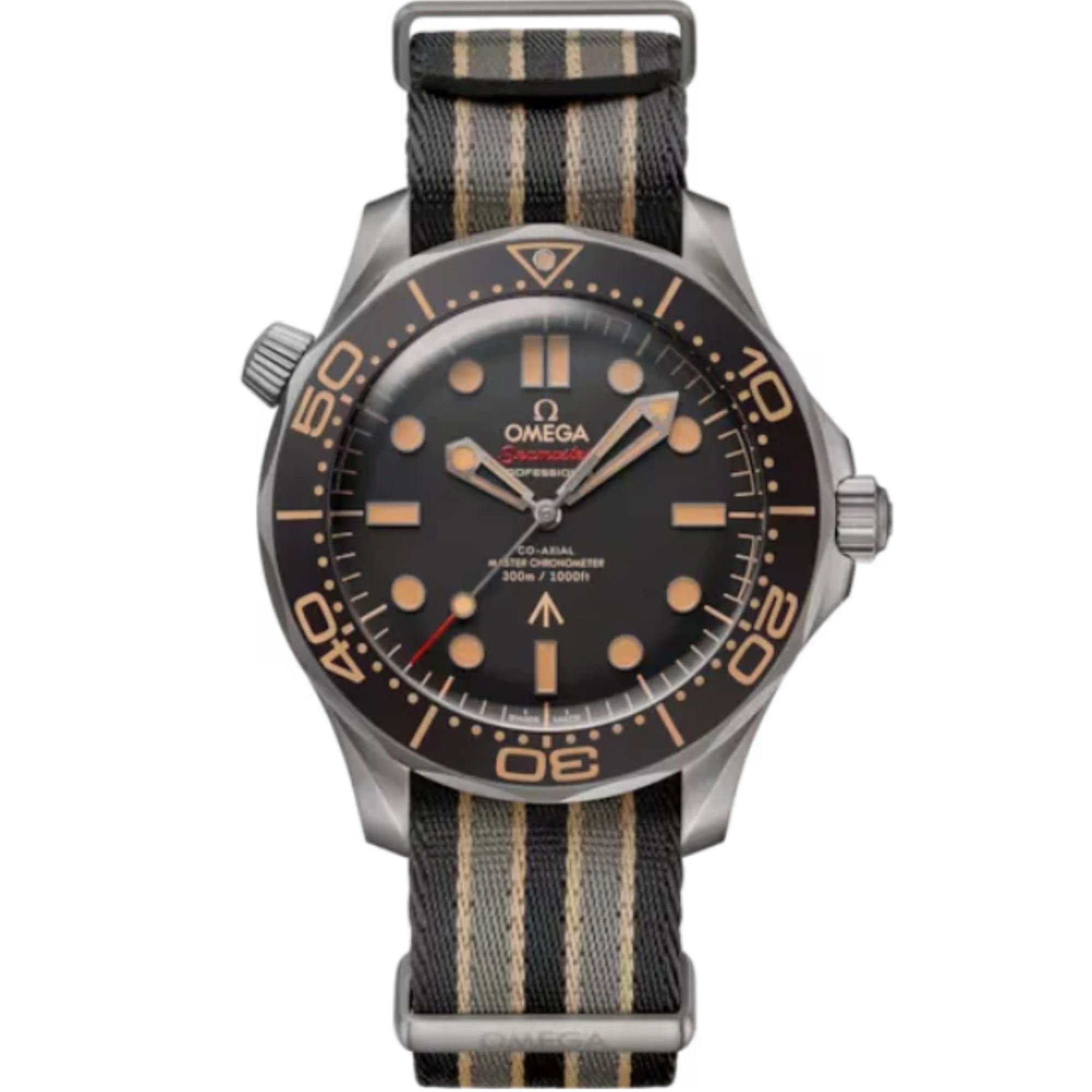SEAMASTER DIVER 300M 007 EDITION 42 MM TITANIUM WITH BROWN DIAL - Omega