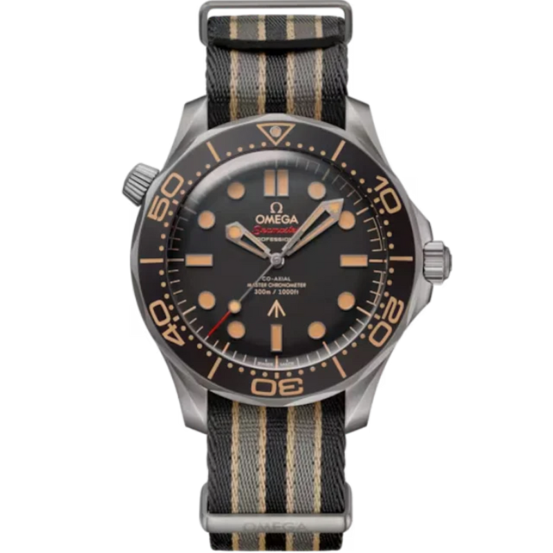 SEAMASTER DIVER 300M 007 EDITION 42 MM TITANIUM WITH BROWN DIAL - Omega