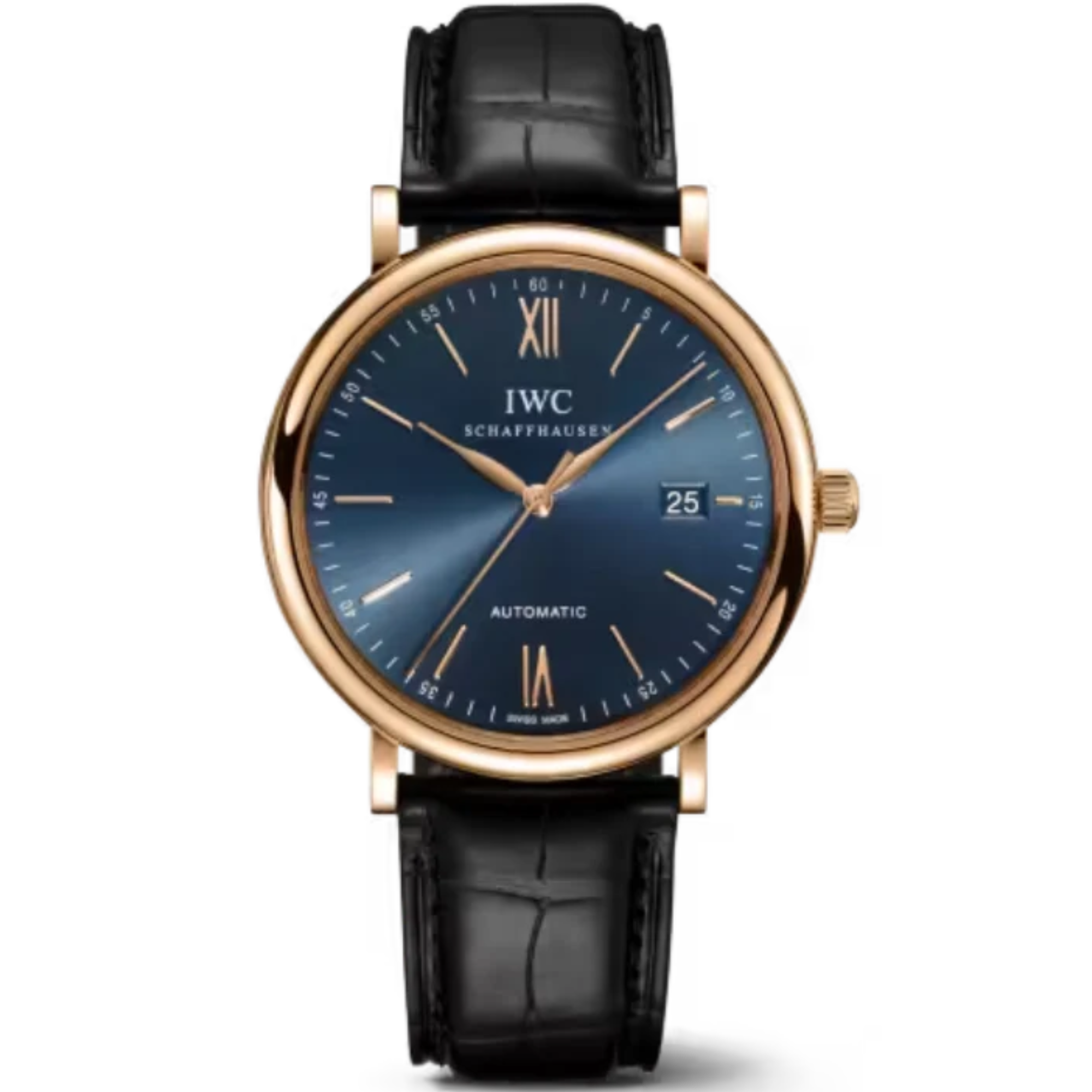 PORTOFINO AUTOMATIC 40 MM GOLD WITH BLUE DIAL - IWC