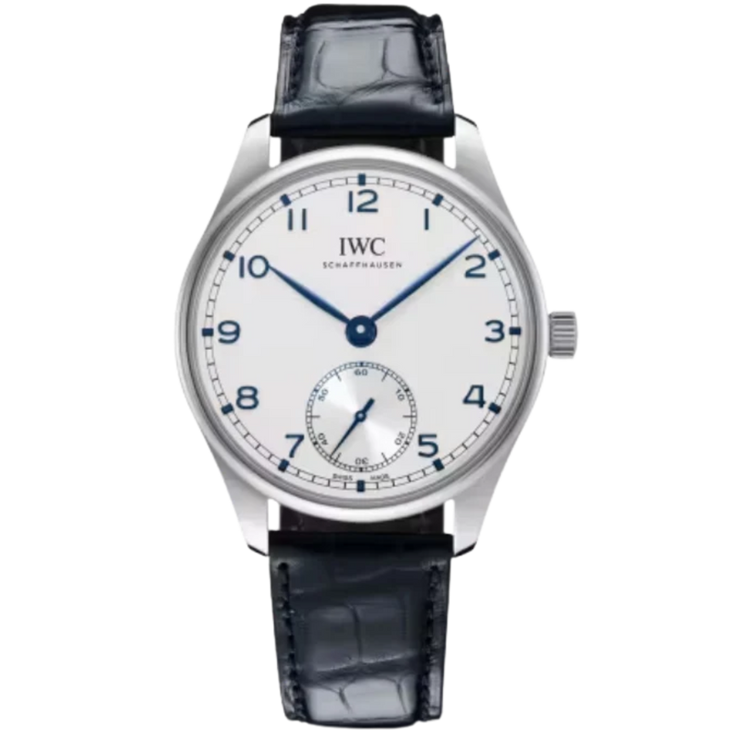 PORTUGIESER AUTOMATIC 40 MM STAINLESS STEEL WITH WHITE DIAL - IWC