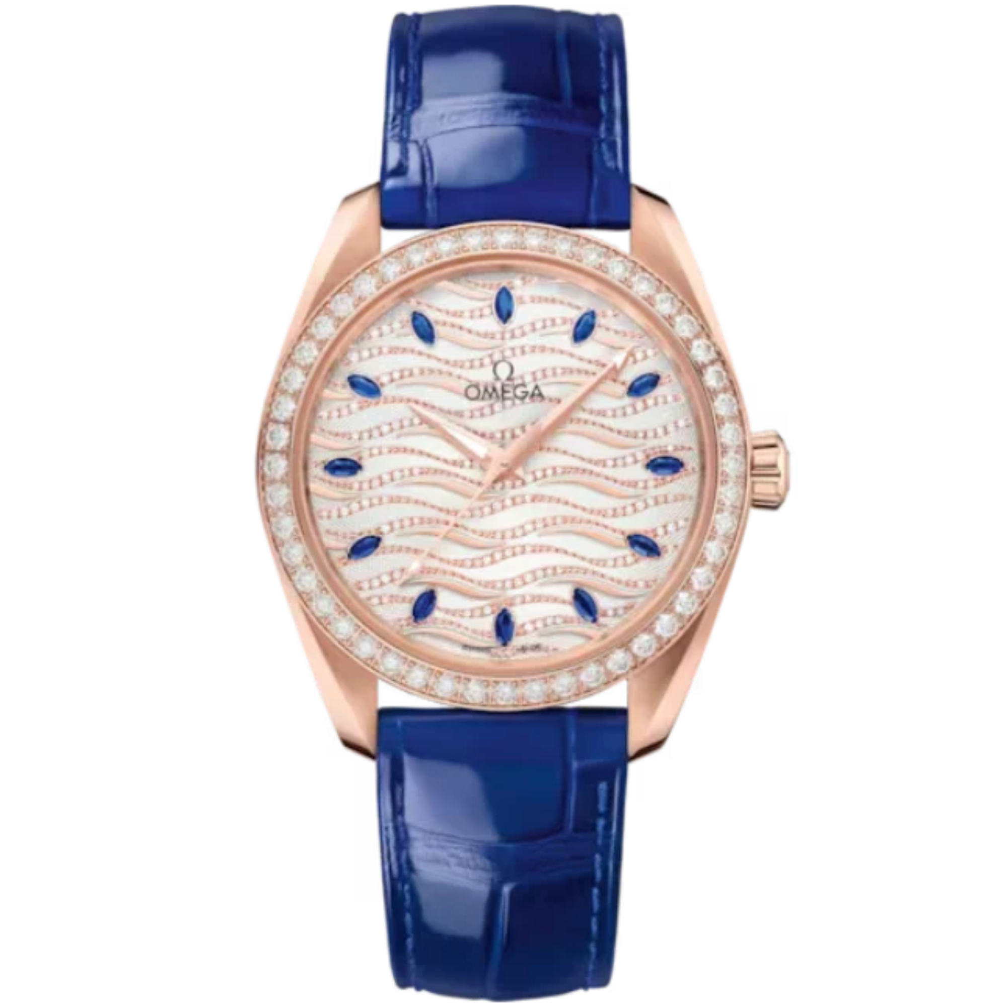 SEAMASTER AQUA TERRA 150M 38 MM SEDNA™ GOLD WITH MOTHER OF PEARL DIAL - Omega