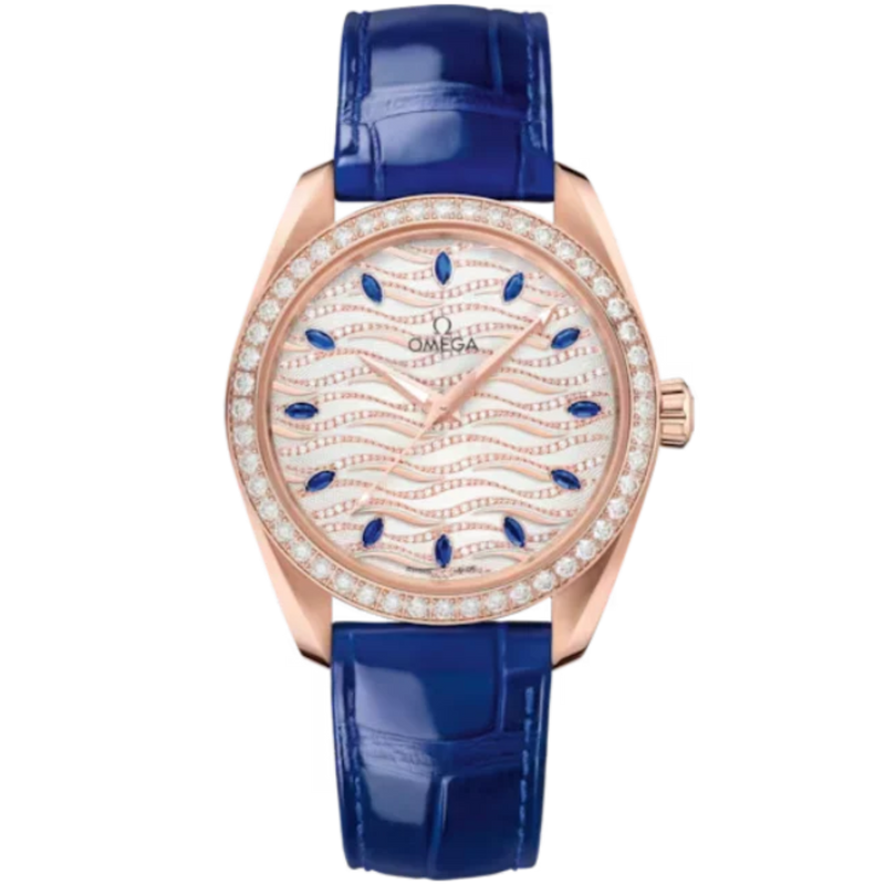 SEAMASTER AQUA TERRA 150M 38 MM SEDNA™ GOLD WITH MOTHER OF PEARL DIAL - Omega
