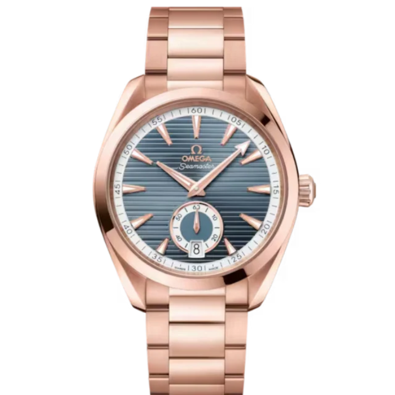 SEAMASTER AQUA TERRA 150M 41 MM SEDNA™ GOLD WITH BLUE DIAL - Omega