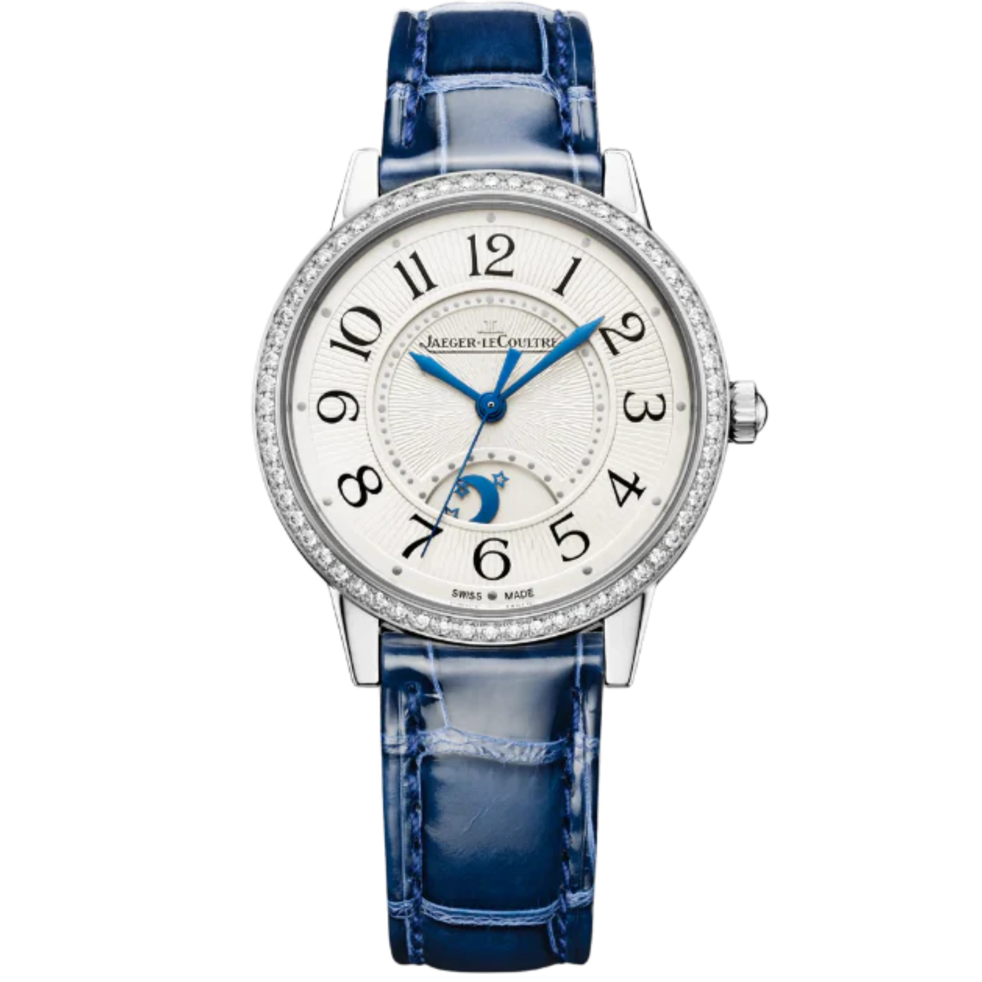 RENDEZ-VOUS CLASSIC NIGHT & DAY 34 MM STAINLESS STEEL WITH SILVER GREY GUILLOCHE DIAL - Jaeger-LeCoultre