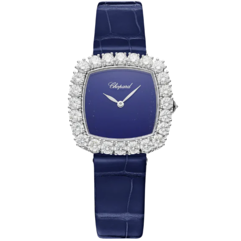 L'HEURE DU DIAMANT 30 MM ETHICAL WHITE GOLD WITH PURPLE DIAL - Chopard