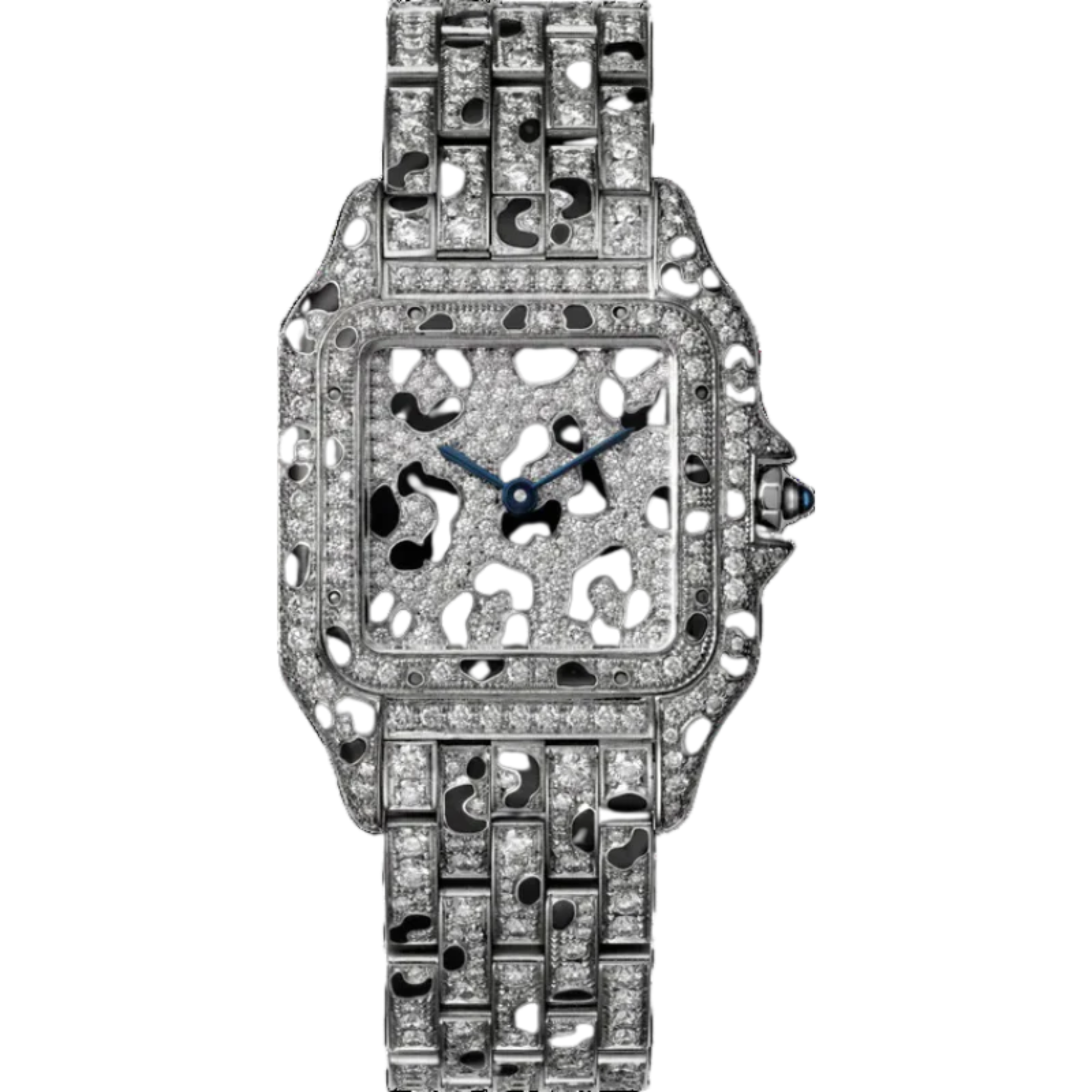 PANTHERE DE CARTIER 37 MM RHODIUMIZED WHITE GOLD - Cartier