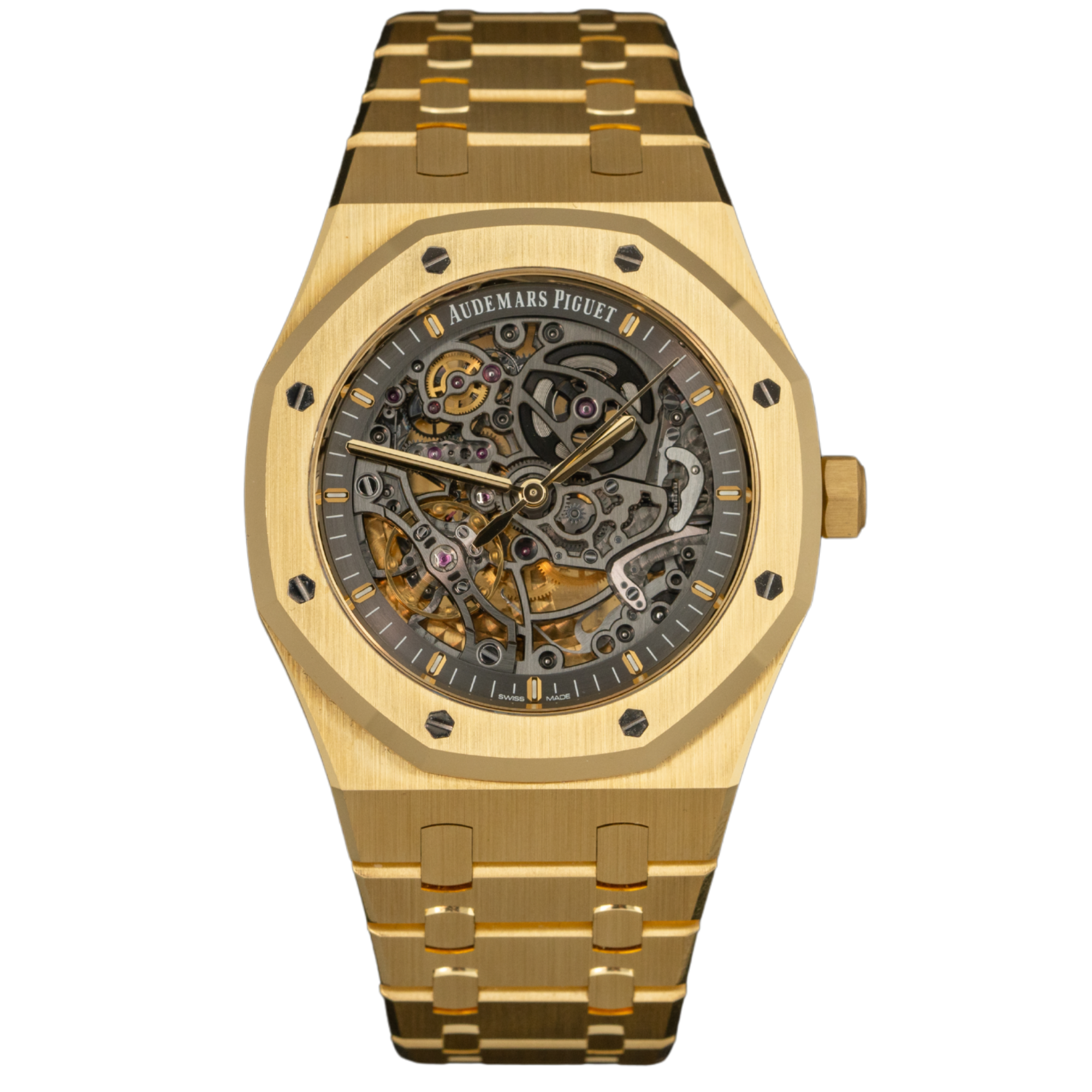 Audemars Piguet Royal Oak Ref. 15407BA.OO.1220BA.01 41MM Yellow Gold Double Balance Skeleton - Audemars Piguet