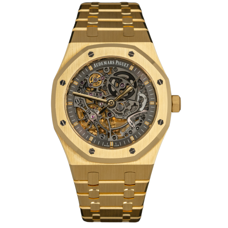Audemars Piguet Royal Oak Ref. 15407BA.OO.1220BA.01 41MM Yellow Gold Double Balance Skeleton - Audemars Piguet