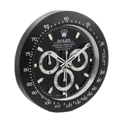 Daytrona Paul Newman Wall Clock _ All Black