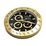 Daytrona Paul Newman Wall Clock _ Gold & Black Style
