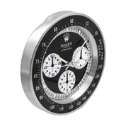 Daytrona Paul Newman Wall Clock _ White Logo