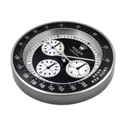 Daytrona Paul Newman Wall Clock _ White Logo