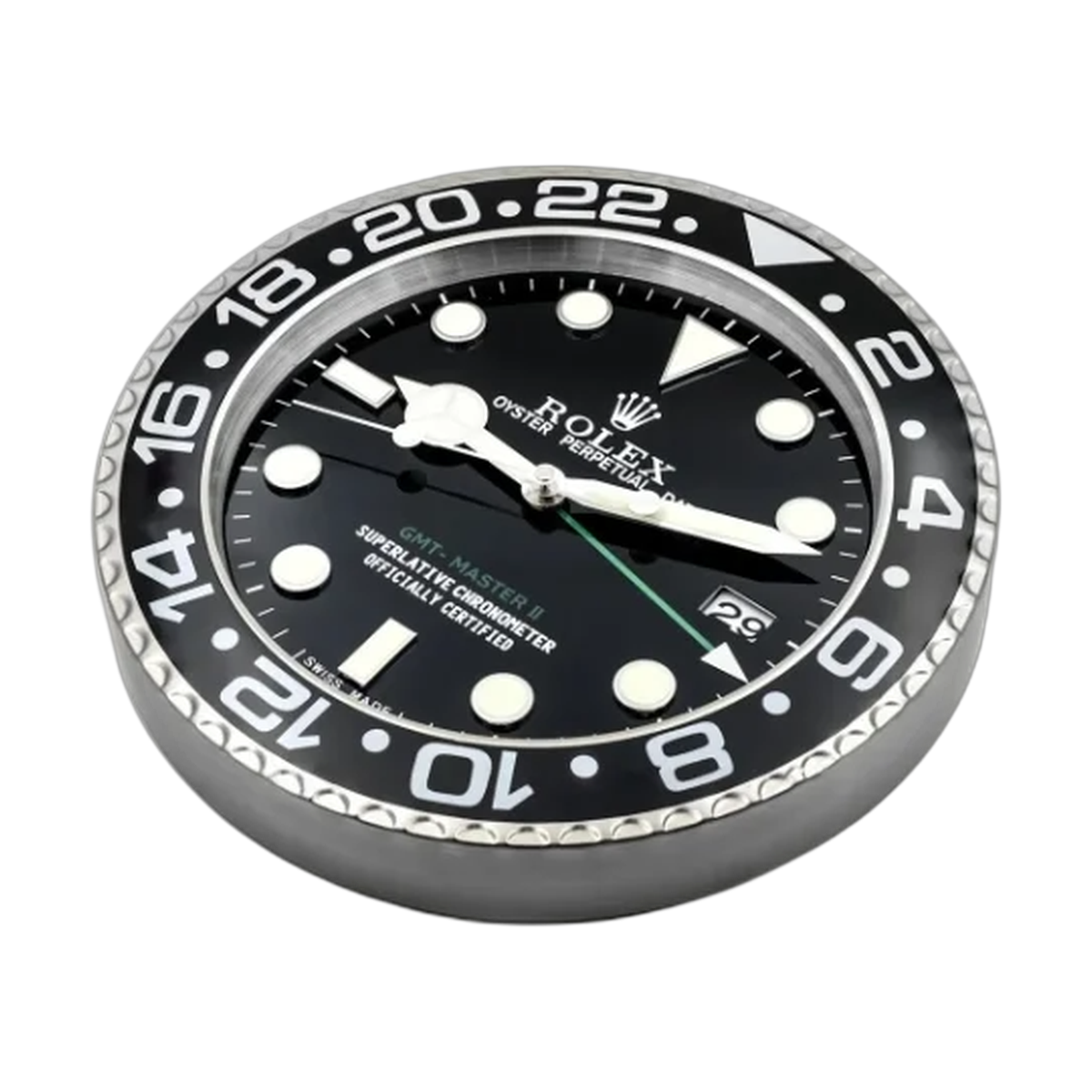 GMT-Master II Wall Clock _ Classic Black Style