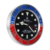 GMT-Master II Wall Clock _ Pepsi Red & Blue