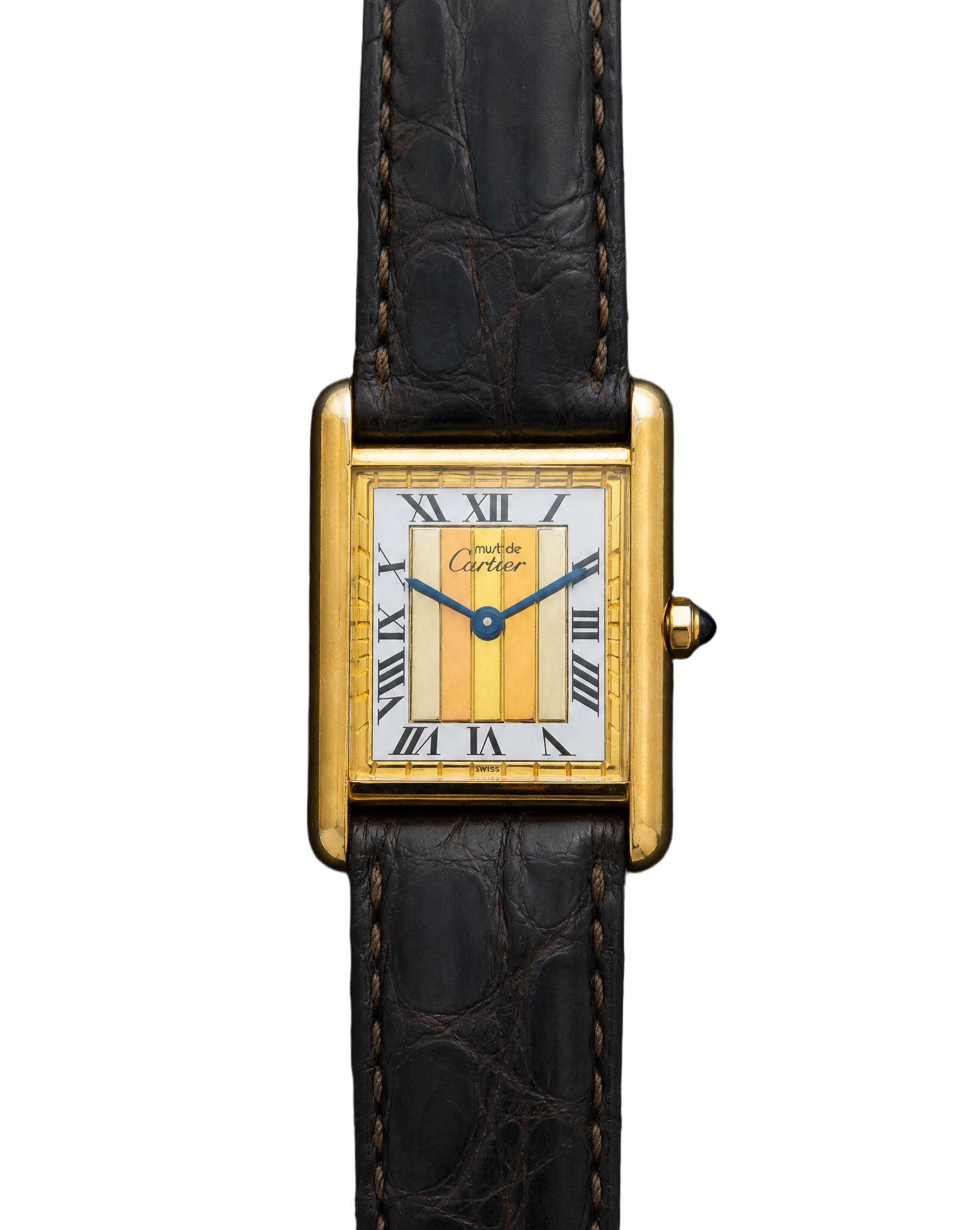 Cartier Tank must Large Tri-Gold Dial Ref. 366001