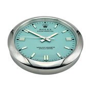 Rolex Oyster Perpetual Wall Clock _ Tiffany Style