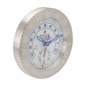 Rolex Yacht-Master II Wall Clock _ Prestige Silver Style