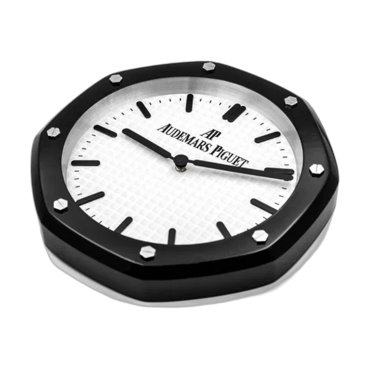 Royal Oak Black & White Wall Clock
