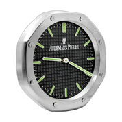 Royal Oak Silver & Green Wall Clock