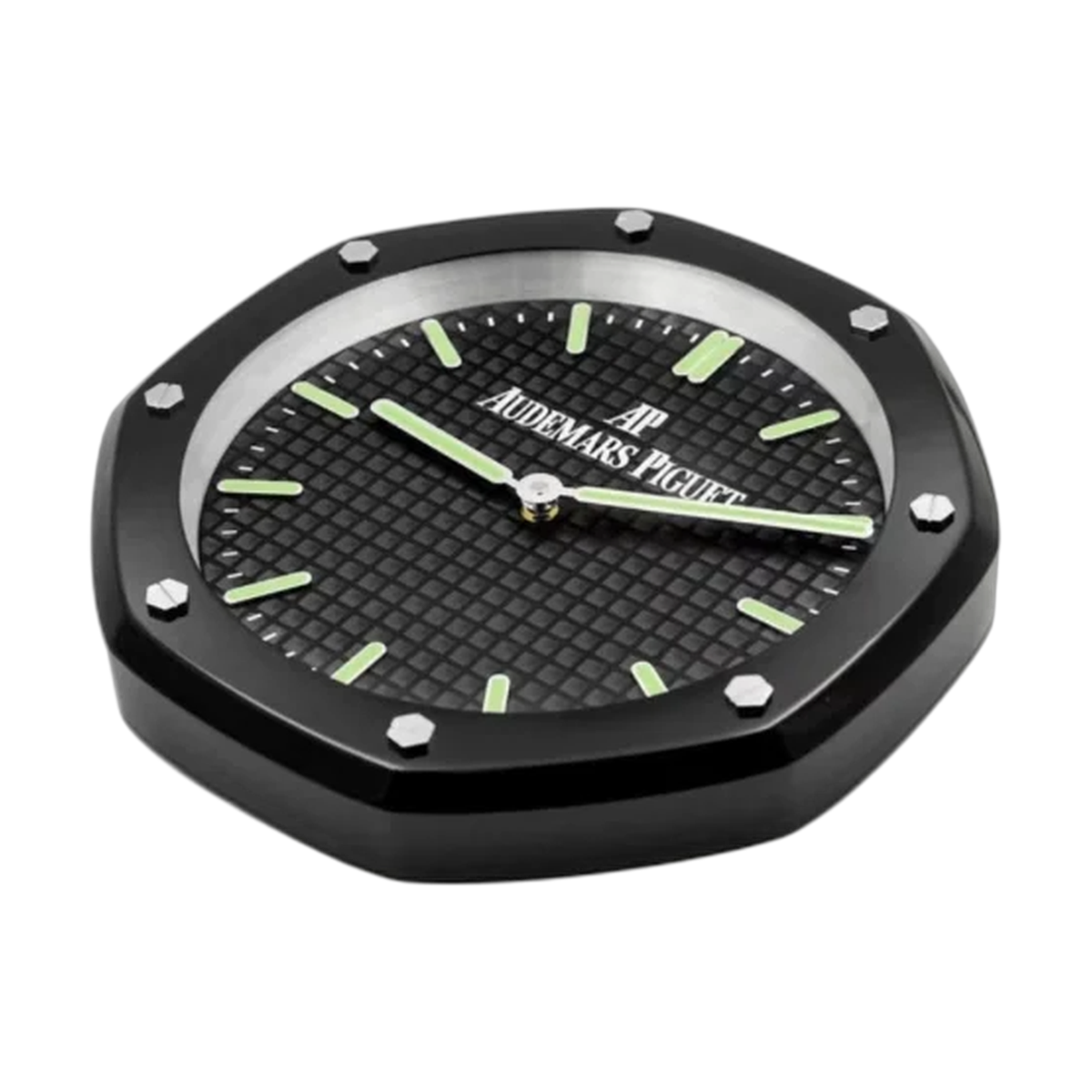 Royal Oak Wall Clock _ Black & Green