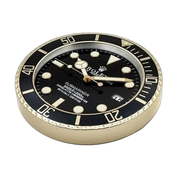Submariner Wall Clock _ Black & Gold Style