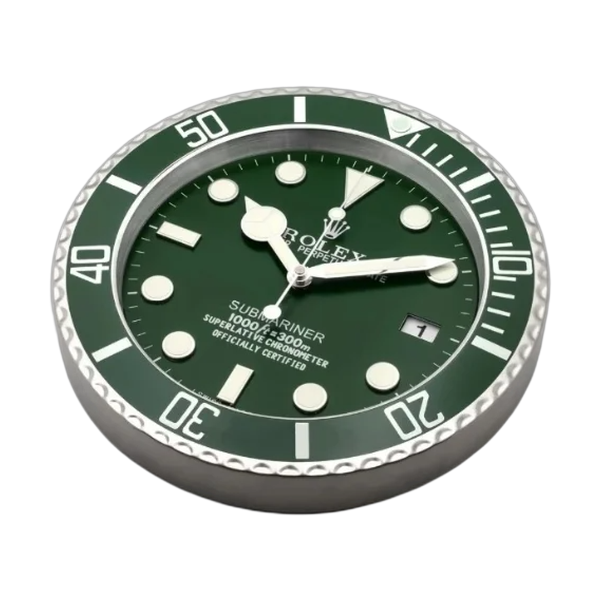Submariner Wall Clock _ Green Style