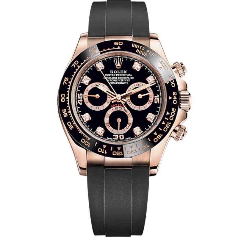 Cosmograph Daytona 40MM Oysterflex Bracelet Chocolate and Black Dial Black Cerachrom Bezel With Tachymetric Scale - Rolex