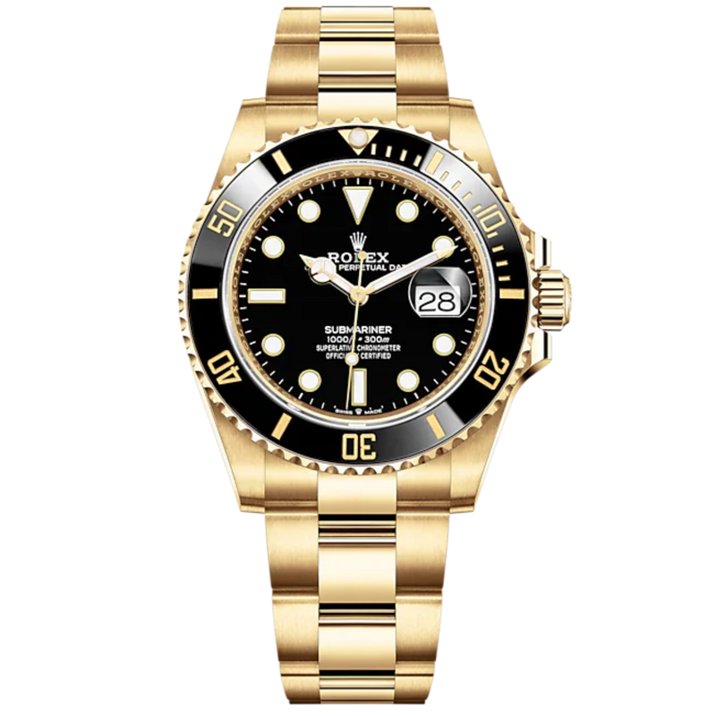 Rolex Ref. 126618LN Yellow Gold Black Dial Submariner - Rolex
