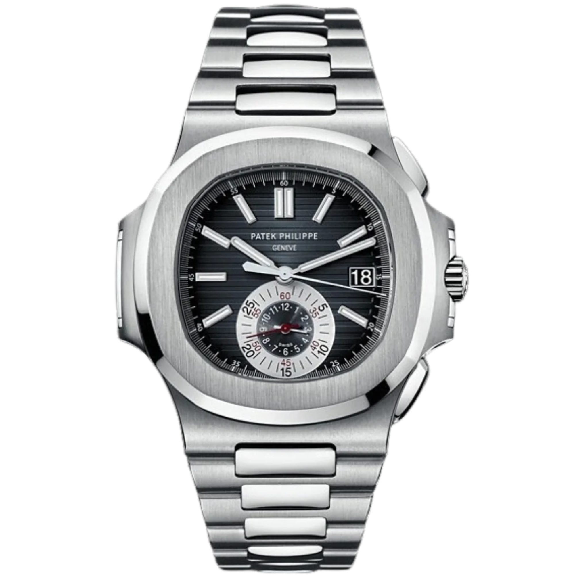 Patek Philippe Nautilus Ref. 5980/1A Stainless Steel Nautilus Chronograph Black Dial - Patek Philippe